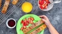 Vanilla Cinnamon Winter Waffle Sticks Vanilla Cinnamon Winter Waffle Sticks