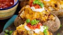 Double Stuffed Taco Potatoes Double Stuffed Taco Potatoes
