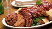 Meatloaf with Crackers & Ketchup Meatloaf with Crackers & Ketchup