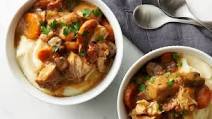 Slow-Cooker Chicken Burgundy Stew Slow-Cooker Chicken Burgundy Stew