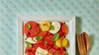 Watermelon Caprese Salad Watermelon Caprese Salad