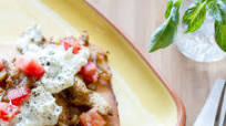 Greek Chicken & Beef Gyros with Tzatziki Greek Chicken & Beef Gyros with Tzatziki