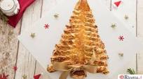 Albero di Natale di pasta sfoglia Albero di Natale di pasta sfoglia