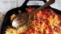 Au Gratin Potatoes with Cheddar-Stout Sauce Au Gratin Potatoes with Cheddar-Stout Sauce