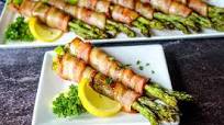 Bacon Wrapped Asparagus Bacon Wrapped Asparagus