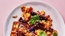 Stir-Fried Eggplant with Basil and Chiles Stir-Fried Eggplant with Basil and Chiles