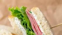 Salami Cream Cheese Sandwich Salami Cream Cheese Sandwich
