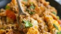 Easy Beef Enchilada Casserole Easy Beef Enchilada Casserole