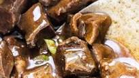 Delicious lamb heart stew Delicious lamb heart stew