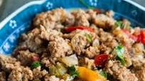 Mom's Ground Turkey and Peppers Mom's Ground Turkey and Peppers