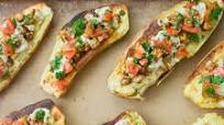 Stuffed Mediterranean Baked Potato Stuffed Mediterranean Baked Potato