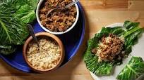 Jamaican-Spiced Beef Collard Wraps Jamaican-Spiced Beef Collard Wraps