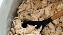 Easy Crockpot Shredded Chicken Easy Crockpot Shredded Chicken