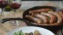 Oven Baked Cast Iron Skillet Beer Brats & Potatoes Oven Baked Cast Iron Skillet Beer Brats & Potatoes