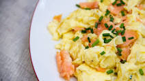 Smoked Salmon Meets the World’s Softest Scrambled Eggs Smoked Salmon Meets the World’s Softest Scrambled Eggs