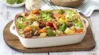 Cheesy Mixed Vegetable Bake Cheesy Mixed Vegetable Bake