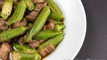 Adobong Okra with Pork Recipe Adobong Okra with Pork Recipe