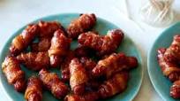 Bacon-Wrapped Smokies Bacon-Wrapped Smokies