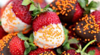 Halloween Chocolate Dipped Strawberries Halloween Chocolate Dipped Strawberries
