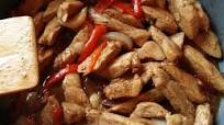 Chicken and Peppers with Balsamic Vinegar Chicken and Peppers with Balsamic Vinegar