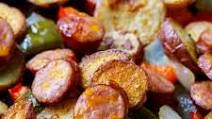 Oven-Roasted Sausage and Potatoes Oven-Roasted Sausage and Potatoes