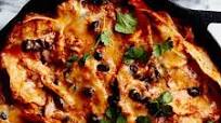 Cheesy Chicken Enchilada Skillet Bake Cheesy Chicken Enchilada Skillet Bake