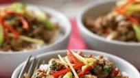 Szechuan pork Szechuan pork