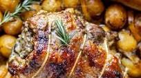 Greek Lamb Shoulder Roast with Potatoes Greek Lamb Shoulder Roast with Potatoes
