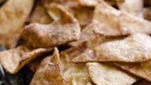 Baked Cinnamon Sugar Tortilla Chips Baked Cinnamon Sugar Tortilla Chips