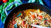 Spaghetti with Fresh Tomato Sauce Spaghetti with Fresh Tomato Sauce