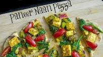 Paneer Naan Pizza Paneer Naan Pizza