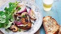 Mushroom bruschetta Mushroom bruschetta