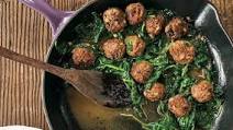 Lamb Meatballs with Garlic & Spinach (AIP) Lamb Meatballs with Garlic & Spinach (AIP)