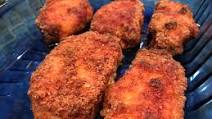 Crispy Keto Parmesan Crusted Pork Chops in the Air Fryer Crispy Keto Parmesan Crusted Pork Chops in the Air Fryer