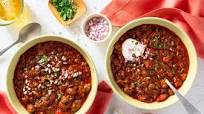 Chorizo chili with tomatillos and black beans Chorizo chili with tomatillos and black beans