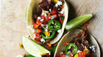 Barbacoa Street Tacos with Mango Pico De Gallo Barbacoa Street Tacos with Mango Pico De Gallo