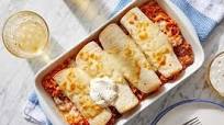 Cheesy Pork Chorizo Enchiladas with Bell Pepper & Rice Cheesy Pork Chorizo Enchiladas with Bell Pepper & Rice