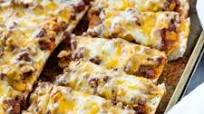 Sloppy Joe French Bread Pizza Sloppy Joe French Bread Pizza