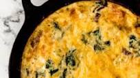 Bacon Frittata with Potato & Spinach Bacon Frittata with Potato & Spinach