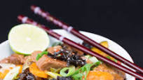 Stir-Fried Pork With Dried Mushrooms and Veggies Stir-Fried Pork With Dried Mushrooms and Veggies