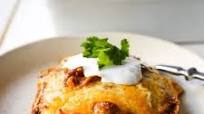 Stacked Beef Enchiladas Stacked Beef Enchiladas