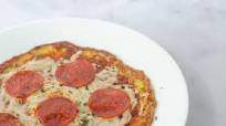 Two-Ingredient Skillet Pizza Crust (Low-Carb) Two-Ingredient Skillet Pizza Crust (Low-Carb)