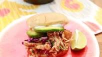 Slow Cooker Pineapple Habanero Pulled Chicken Slow Cooker Pineapple Habanero Pulled Chicken