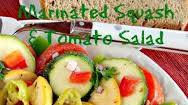 Marinated Squash and Tomato Salad Marinated Squash and Tomato Salad