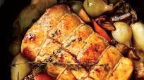 Pork Loin Braised with Mushrooms and Wine Pork Loin Braised with Mushrooms and Wine