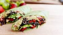Heavenly Hummus Wrap Heavenly Hummus Wrap