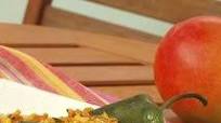 Mango Chiles Rellenos Al Carbón Mango Chiles Rellenos Al Carbón