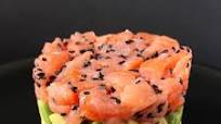Salmon Tartare with Avocado and Mango Salmon Tartare with Avocado and Mango