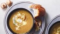 Mediterranean Cauliflower-Mushroom Soup Mediterranean Cauliflower-Mushroom Soup
