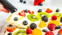 Fruit Pizza with Citrus Glaze Fruit Pizza with Citrus Glaze